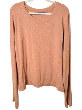 Adore Me 2X Peach Crewneck Sweater